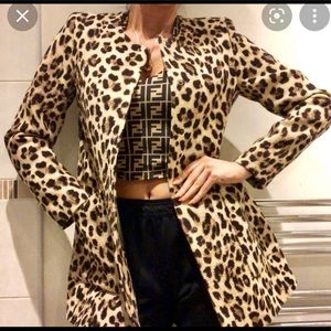 Zara leopard print jacket